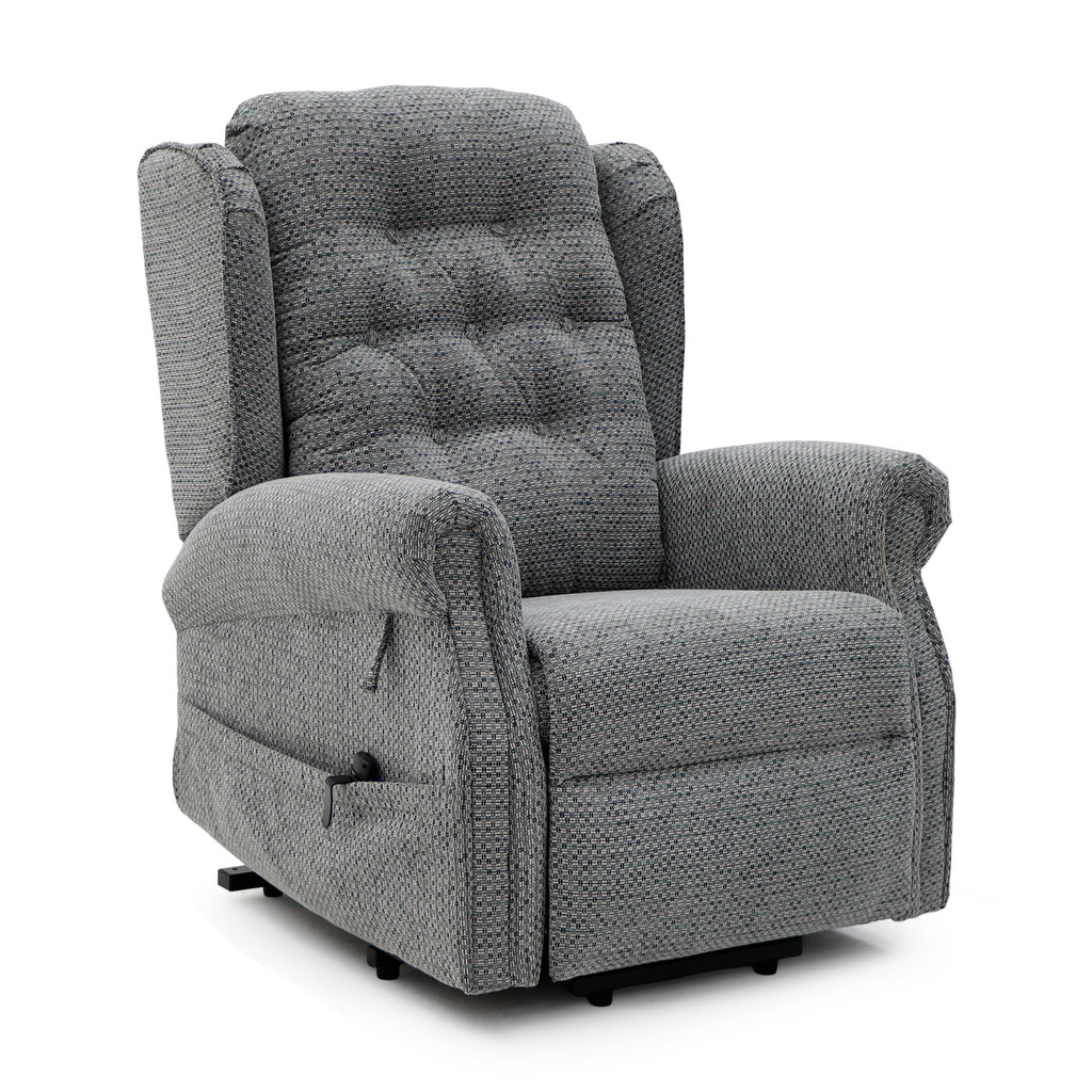Vigo Rise and Recline Chair Grey
