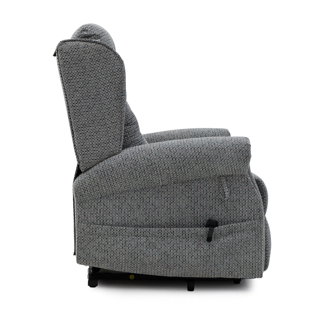 Vigo Rise and Recline Chair Grey