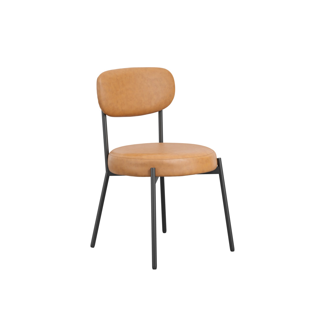 SMITH CARAMEL DINING CHAIR (2 PER PACK)