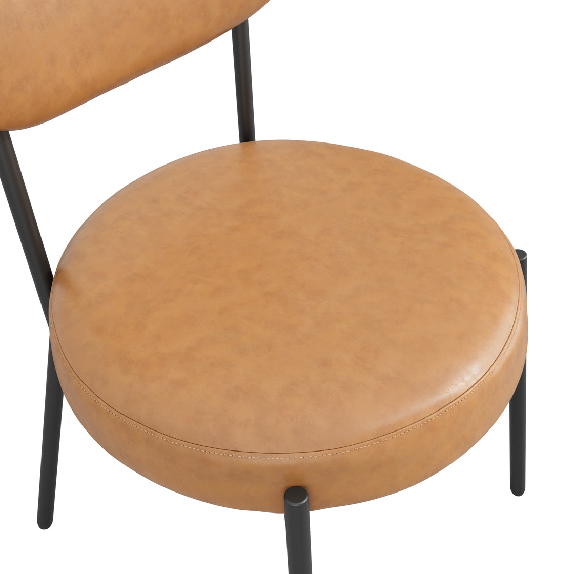 SMITH CARAMEL DINING CHAIR (2 PER PACK)