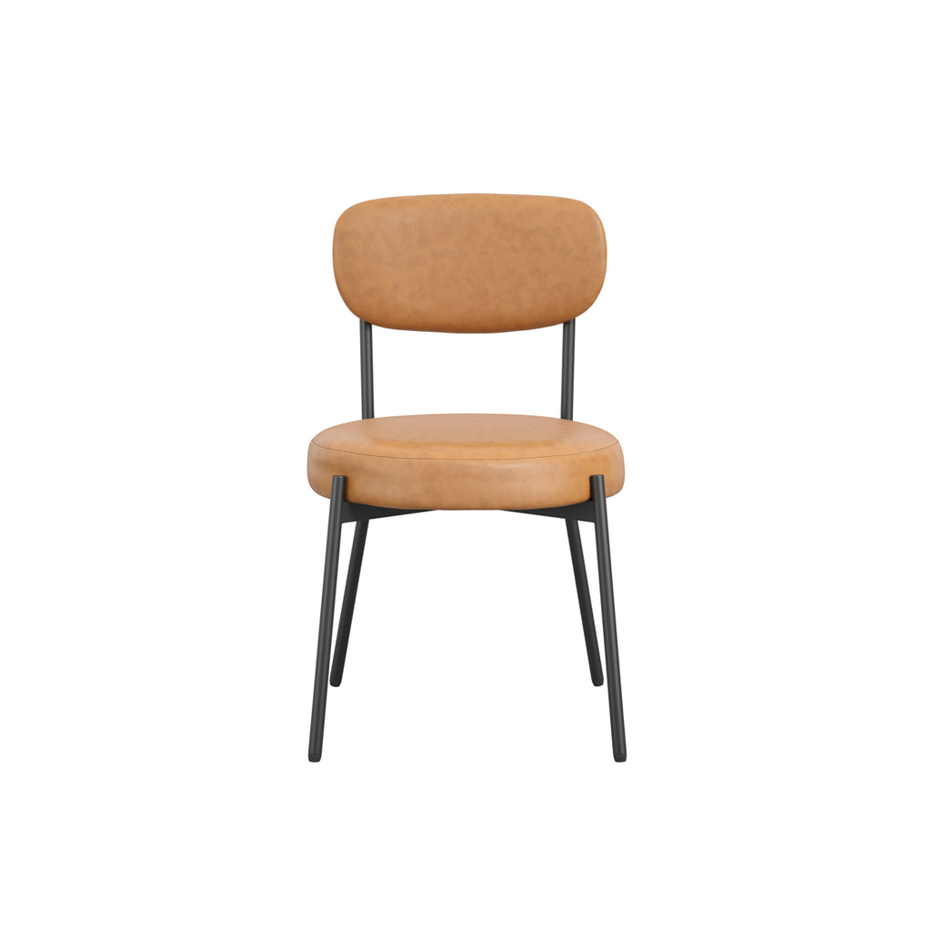 SMITH CARAMEL DINING CHAIR (2 PER PACK)