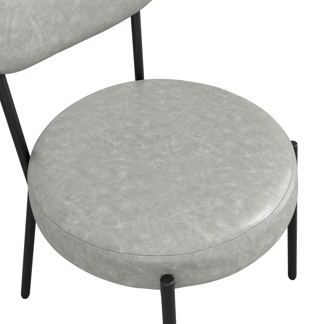 SMITH GRAPHITE DINING CHAIR (2 PER PACK)
