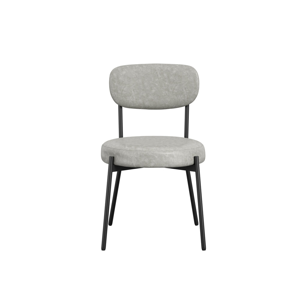 SMITH GRAPHITE DINING CHAIR (2 PER PACK)