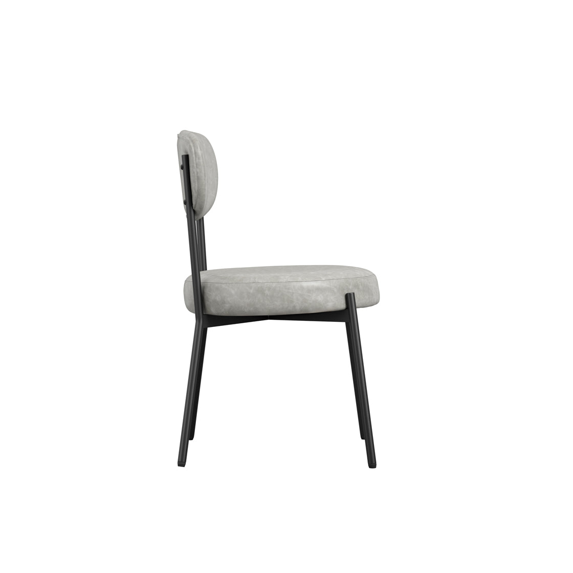 SMITH GRAPHITE DINING CHAIR (2 PER PACK)
