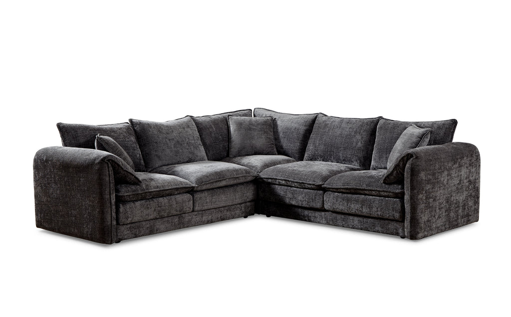 Solaya Sofa Black Large Corner
