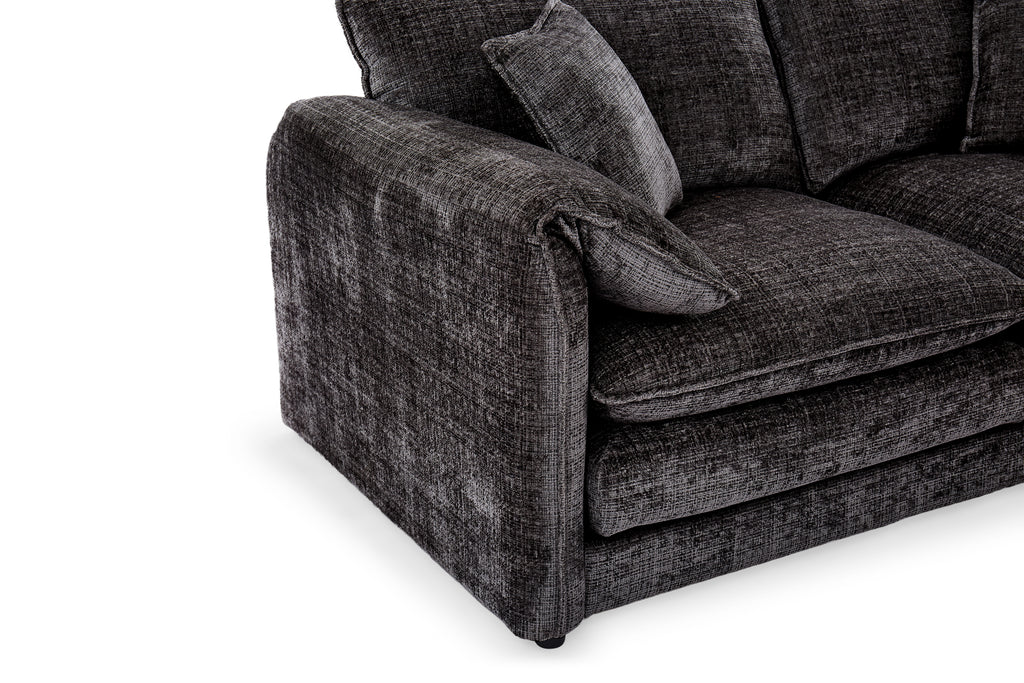 Solaya Sofa Black Large Corner