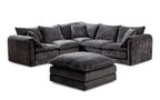 Solaya Sofa Black Large Corner