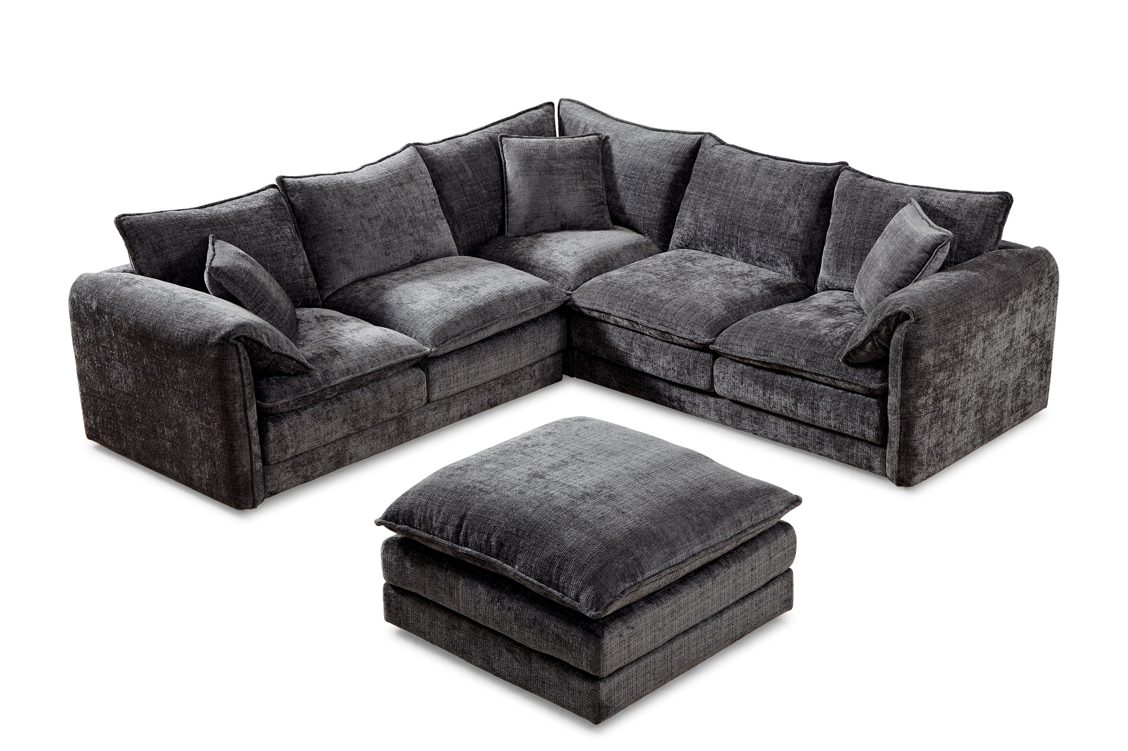 Solaya Sofa Black Large Corner