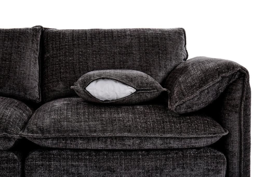 Solaya Sofa Black Large Corner