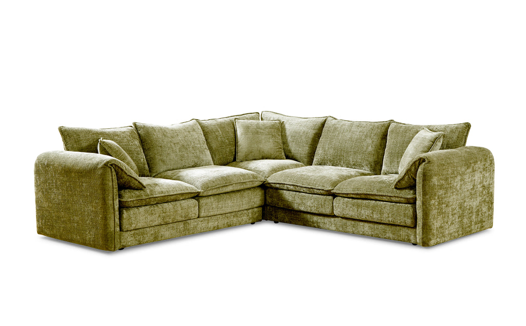 Solaya Sofa Green Large Corner