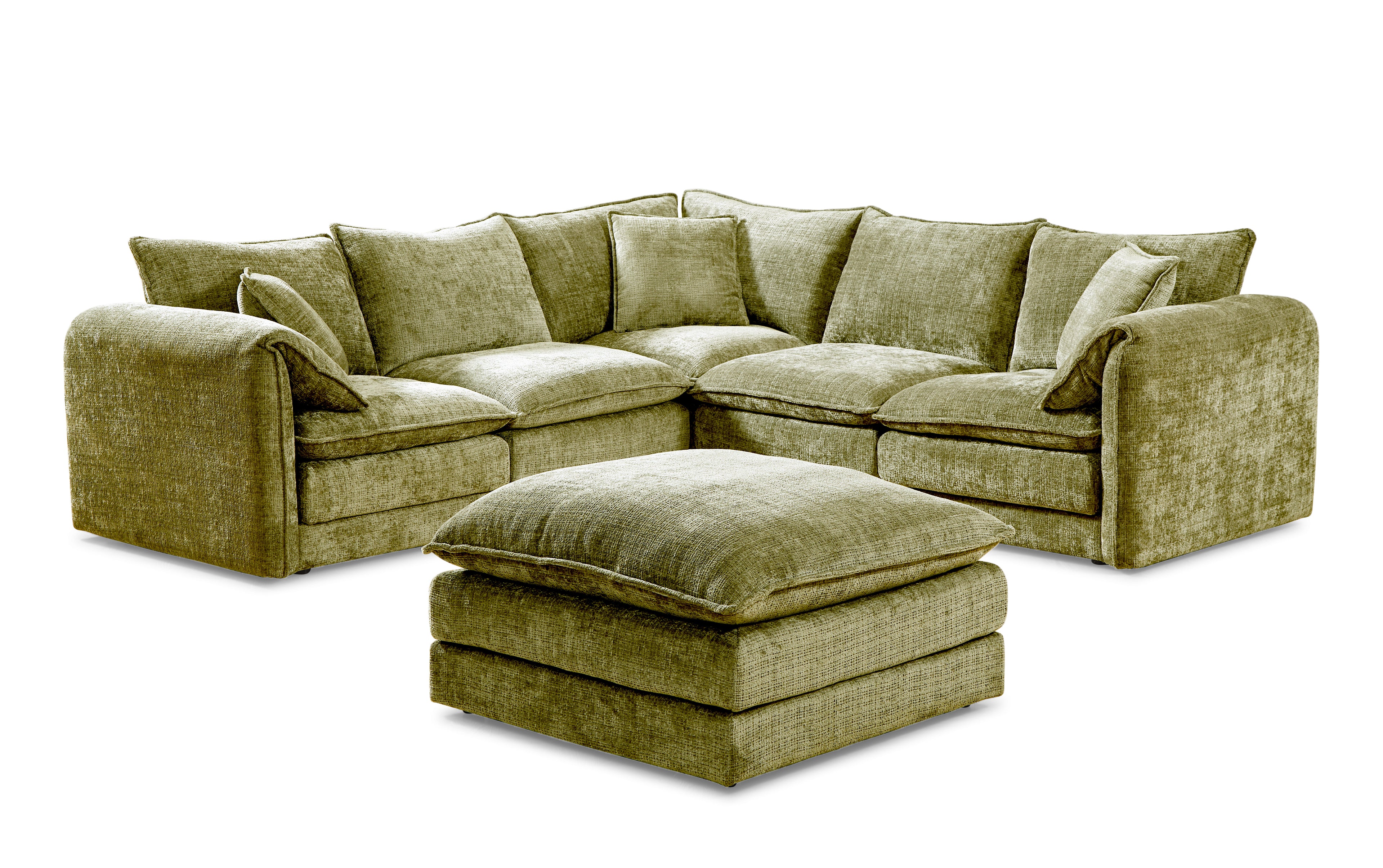Solaya Sofa Green Large Corner