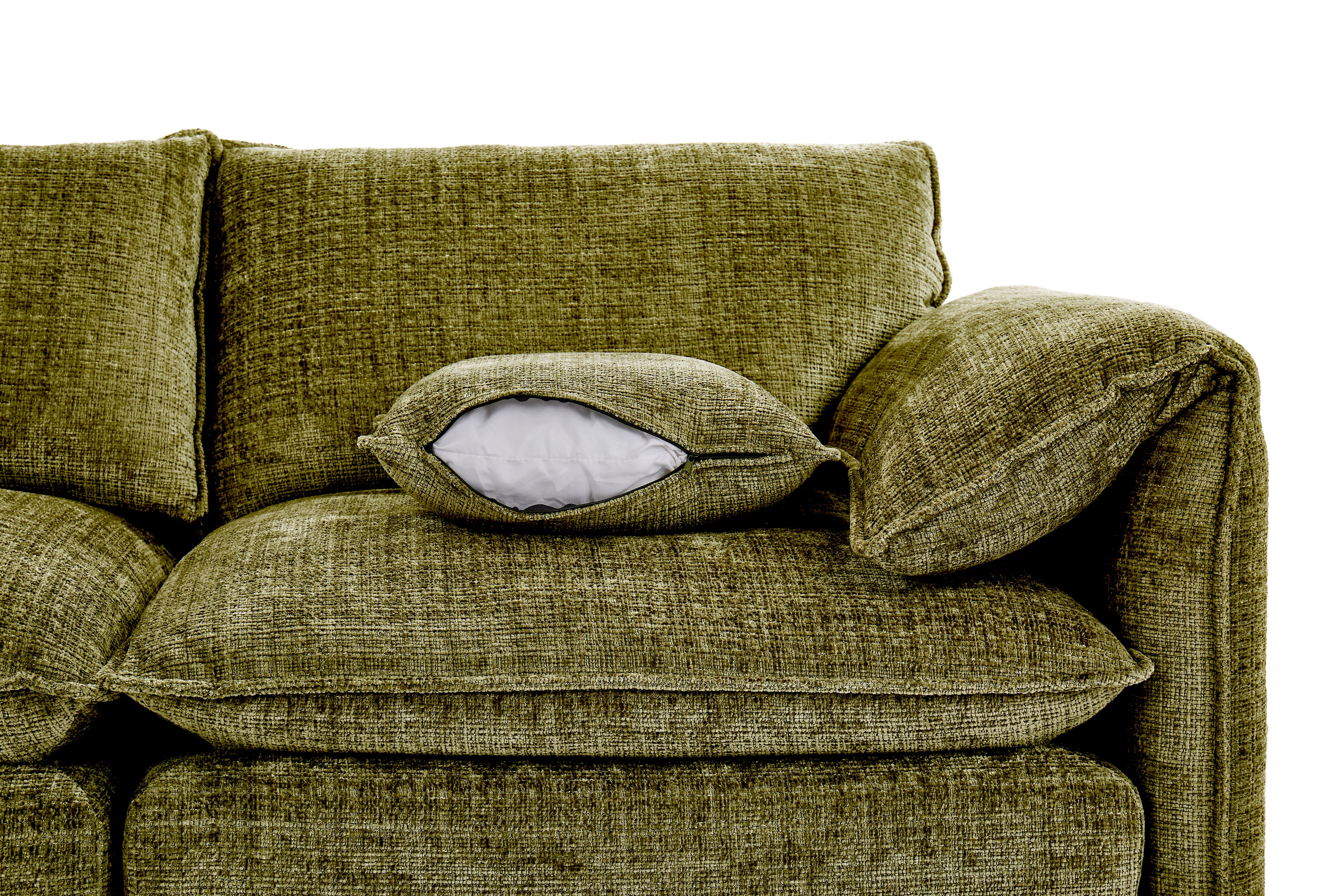 Solaya Sofa Green Large Corner
