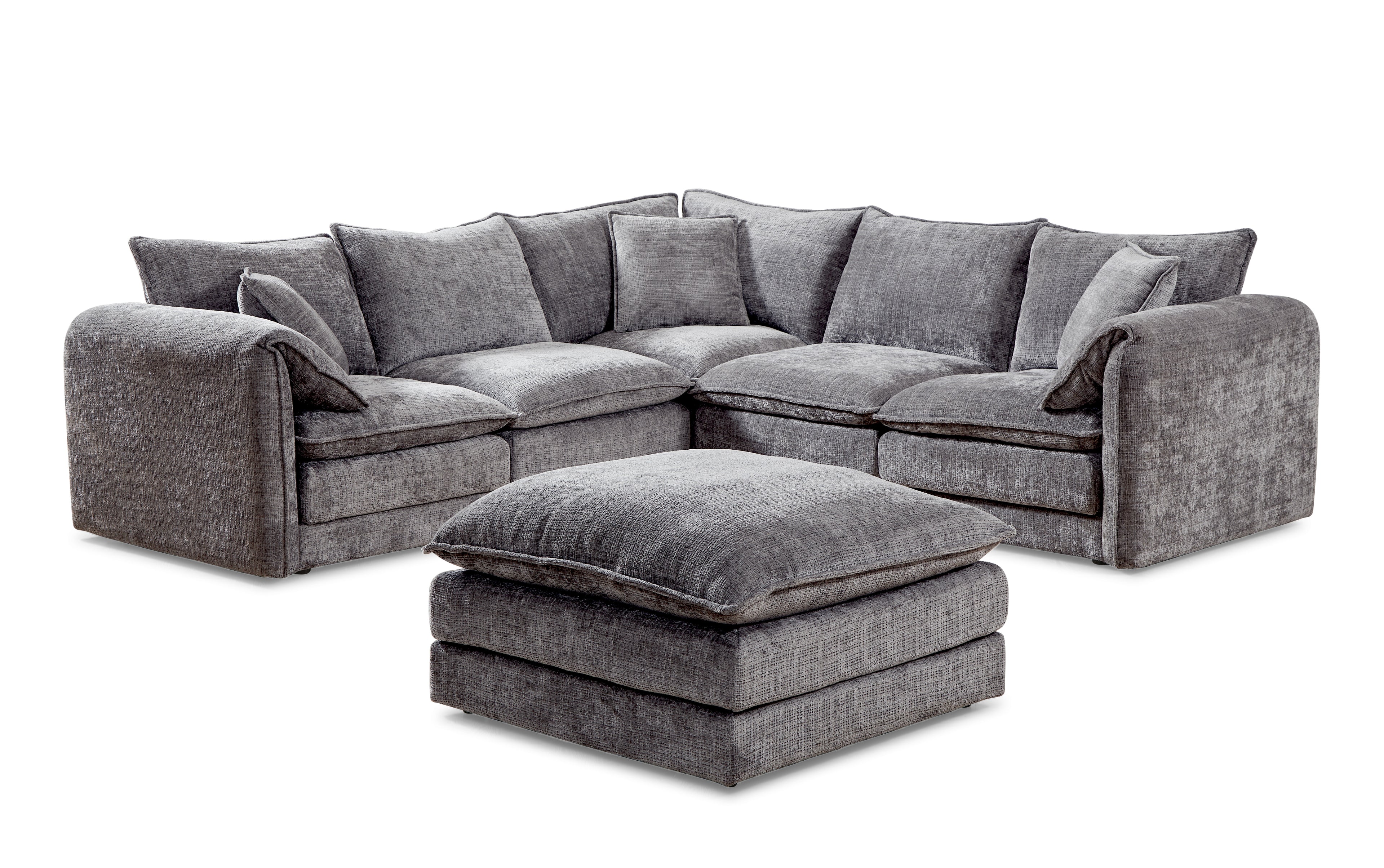 Solaya Sofa Grey Large Corner