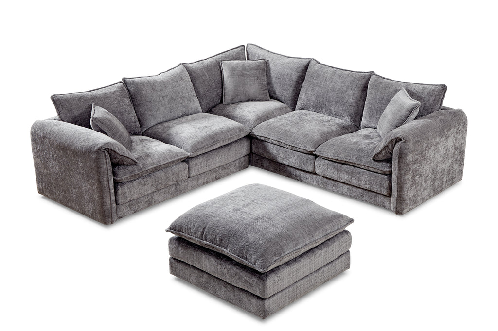 Solaya Sofa Grey Large Corner