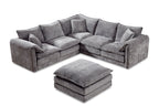Solaya Sofa Grey Large Corner