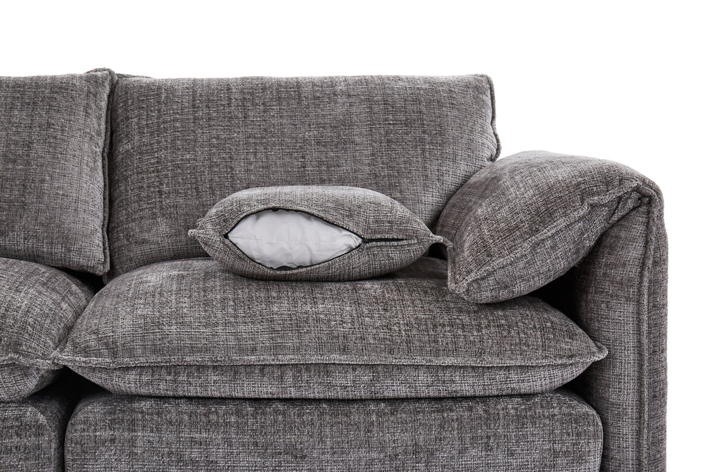 Solaya Sofa Grey Large Corner