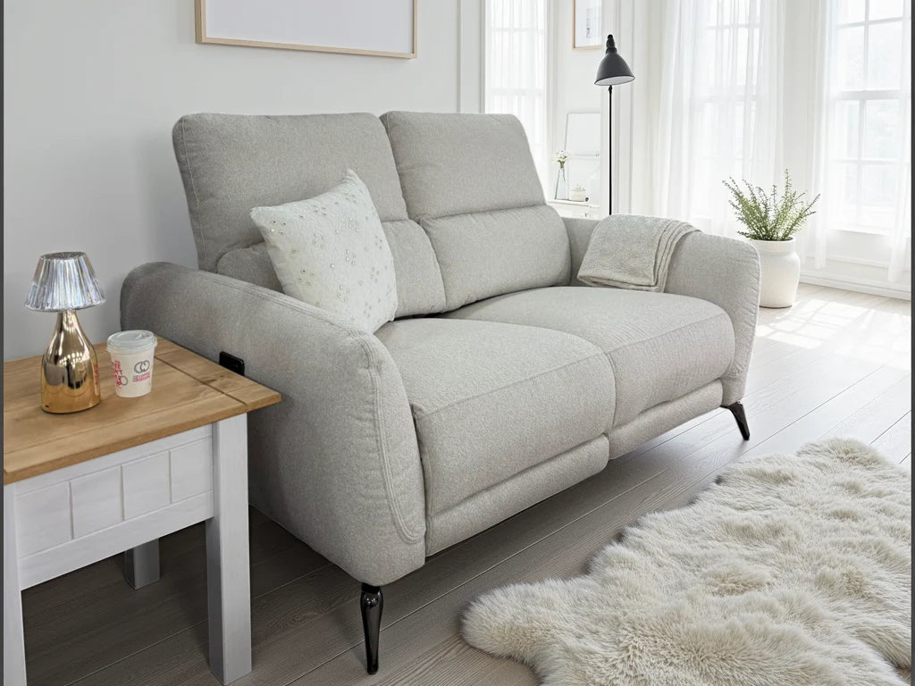 Sorrento Electric Recliner Beige 3 Seater