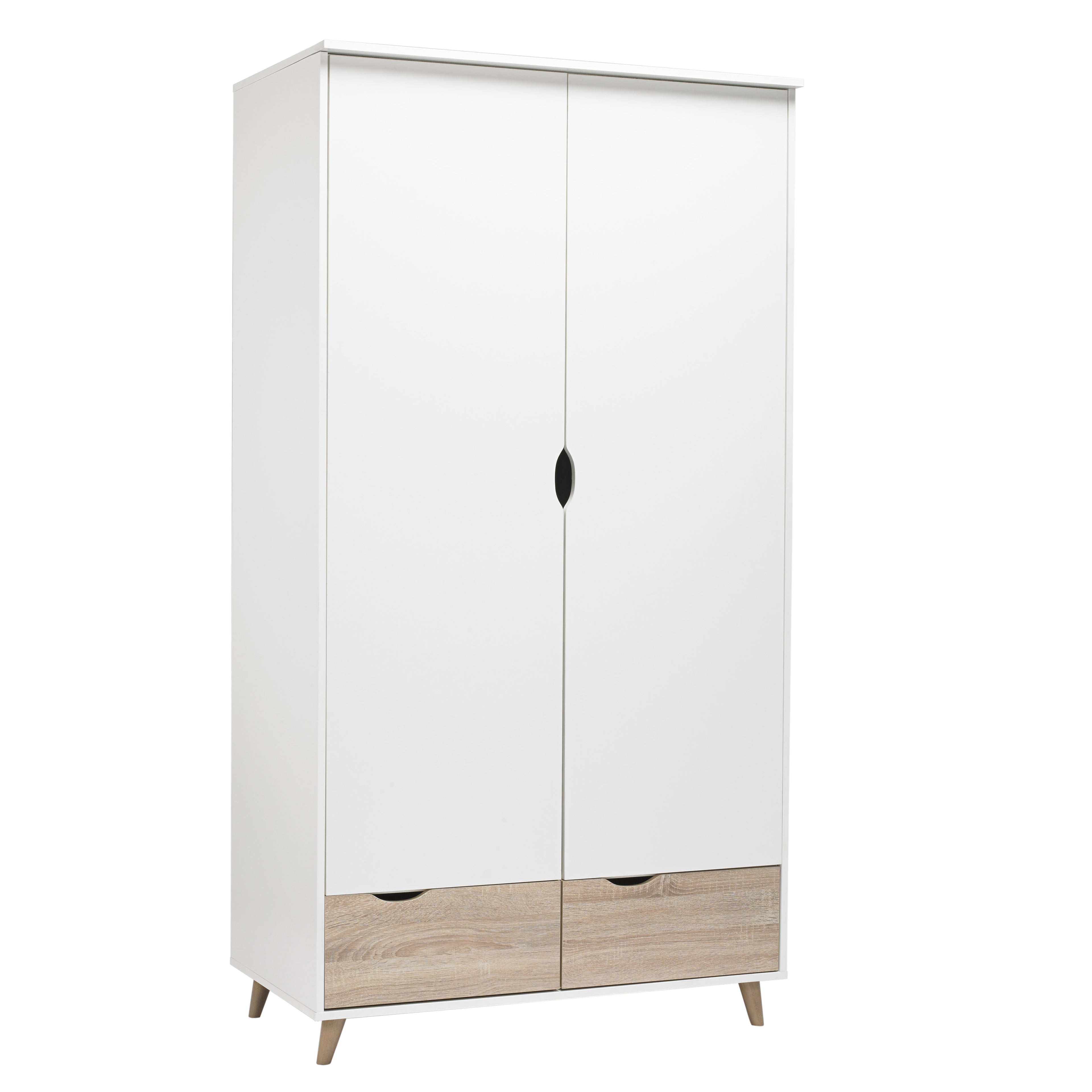 STOCKHOLM CHEVRON 2 DOOR WARDROBE