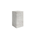 SUR WHITE MARBLE SMALL PEDESTAL