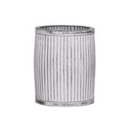 Round Dolly Tub Metal Planter - Medium