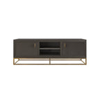Raphia TV Unit Brown Shagreen