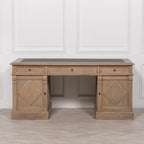 Rustic Wooden Executive Desk