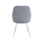 TARA GREY DINING CHAIR (2 PER PACK)