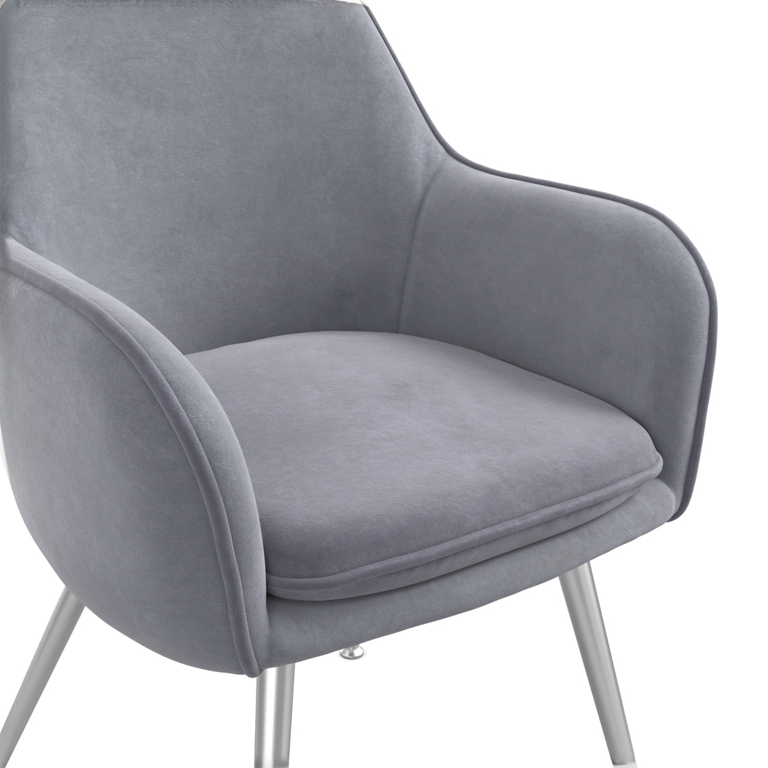 TARA GREY DINING CHAIR (2 PER PACK)
