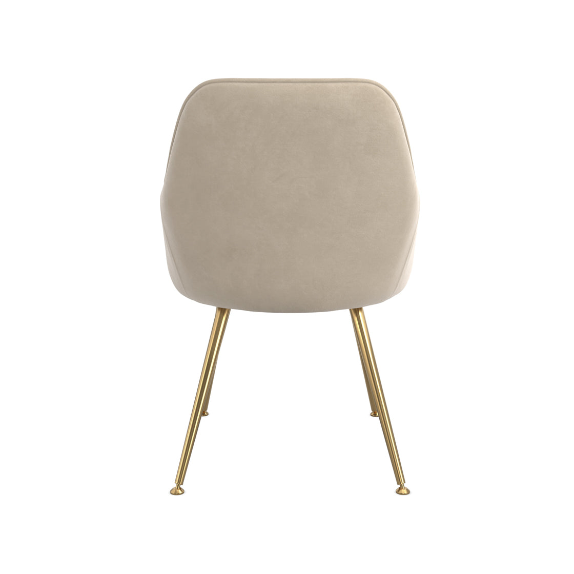 TARA LIGHT FAWN DINING CHAIR (2 PER PACK)
