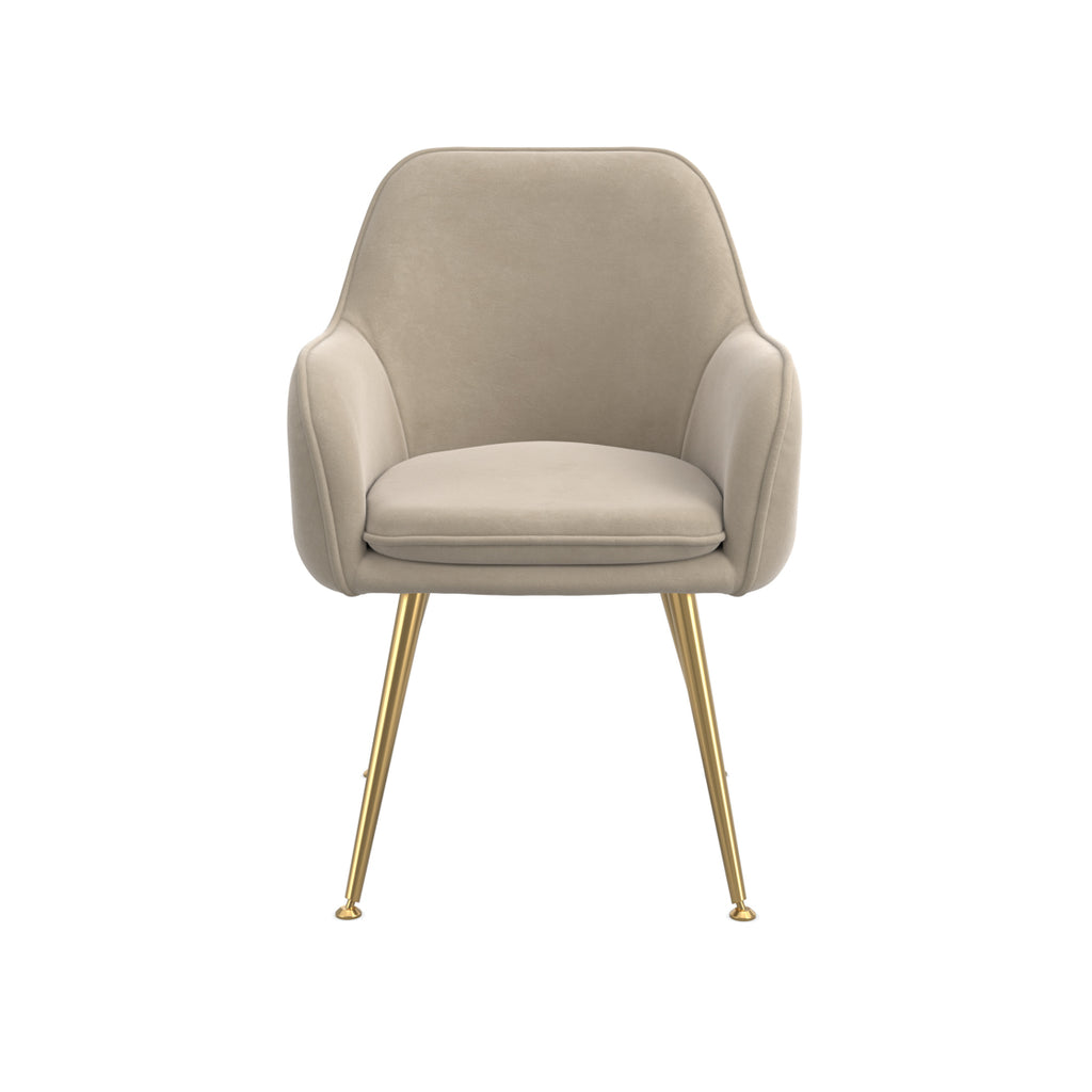 TARA LIGHT FAWN DINING CHAIR (2 PER PACK)