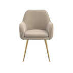 TARA LIGHT FAWN DINING CHAIR (2 PER PACK)