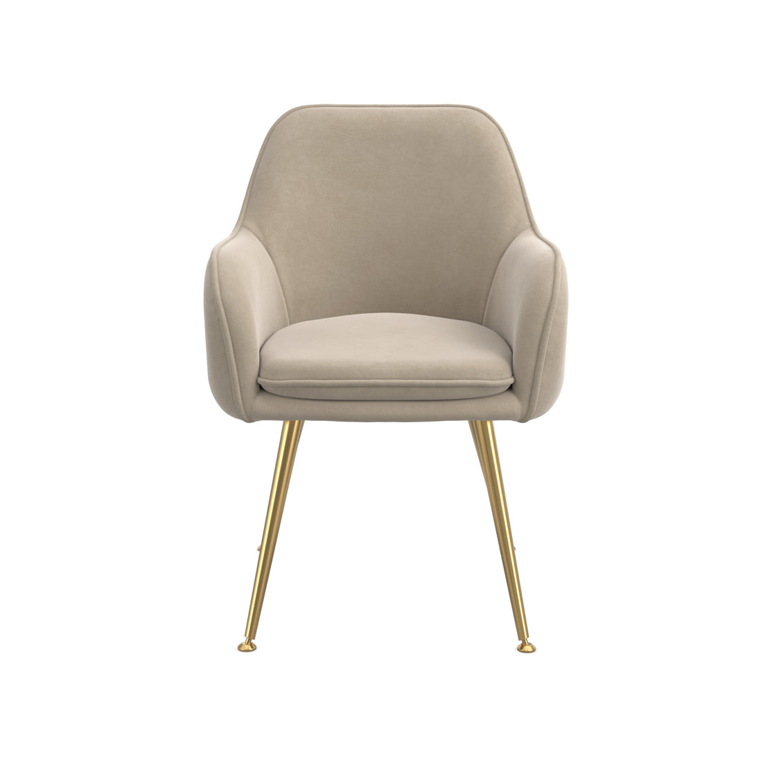 TARA LIGHT FAWN DINING CHAIR (2 PER PACK)