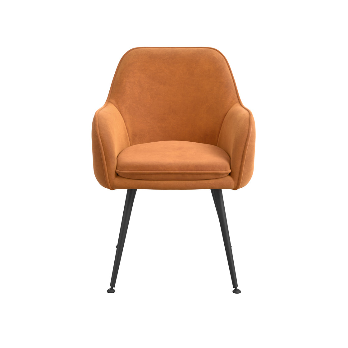TARA BURNT RUST DINING CHAIR (2 PER PACK)