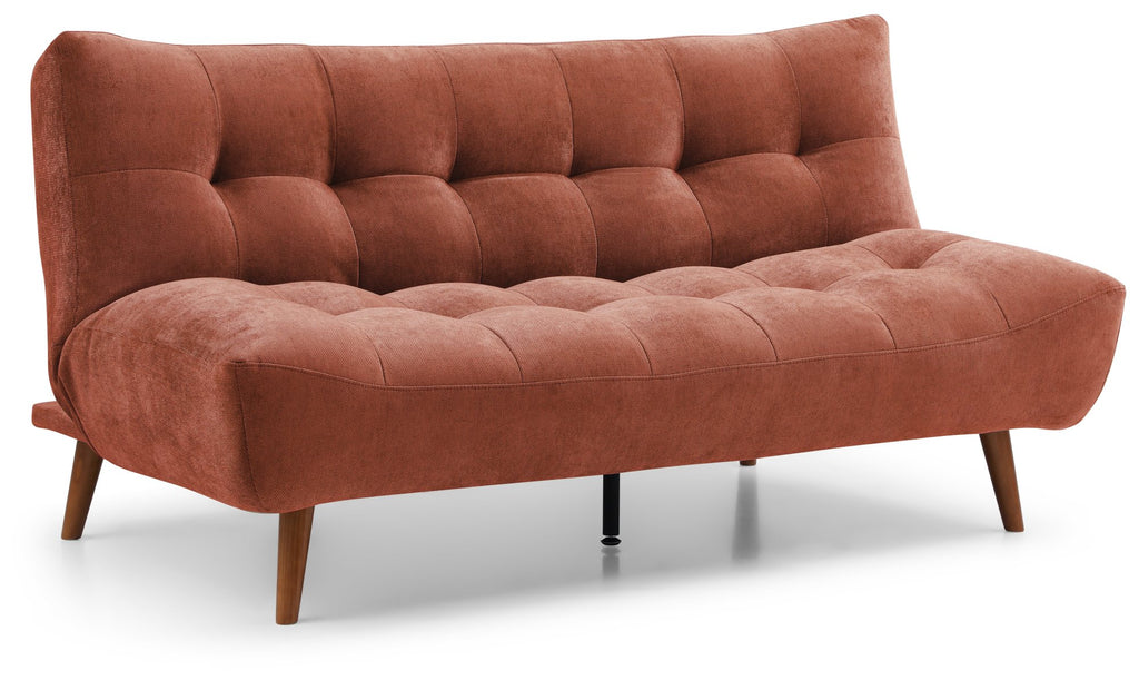 Venus Terracotta Chenille Lux Sofa Bed
