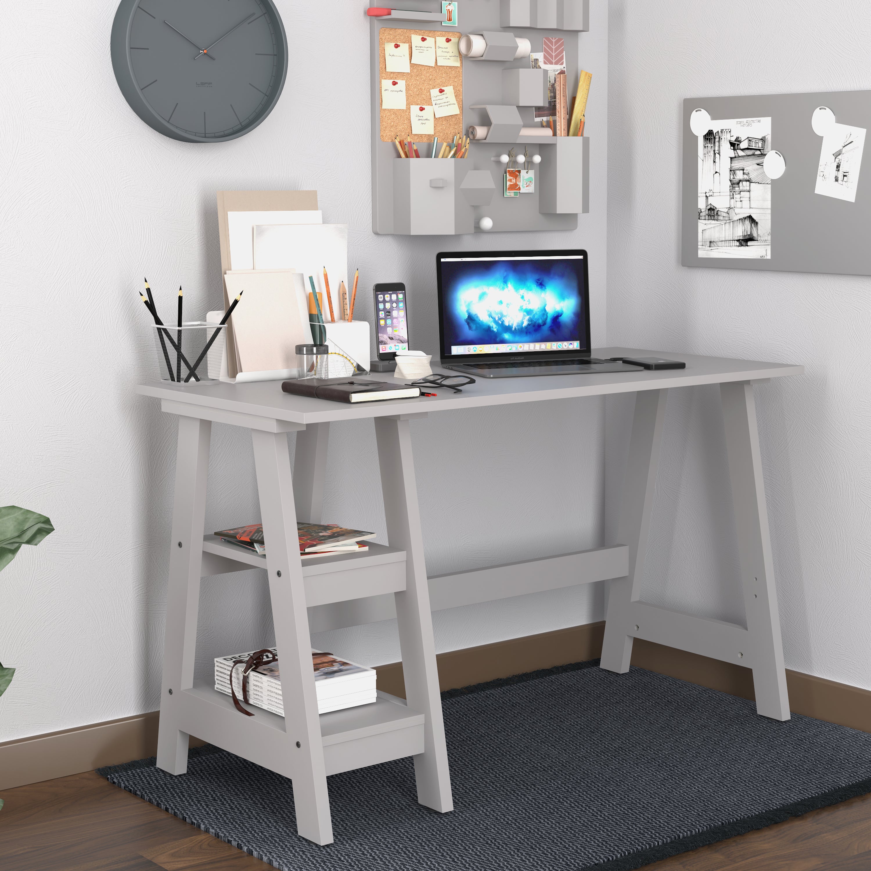 Tiva Workstation Grey
