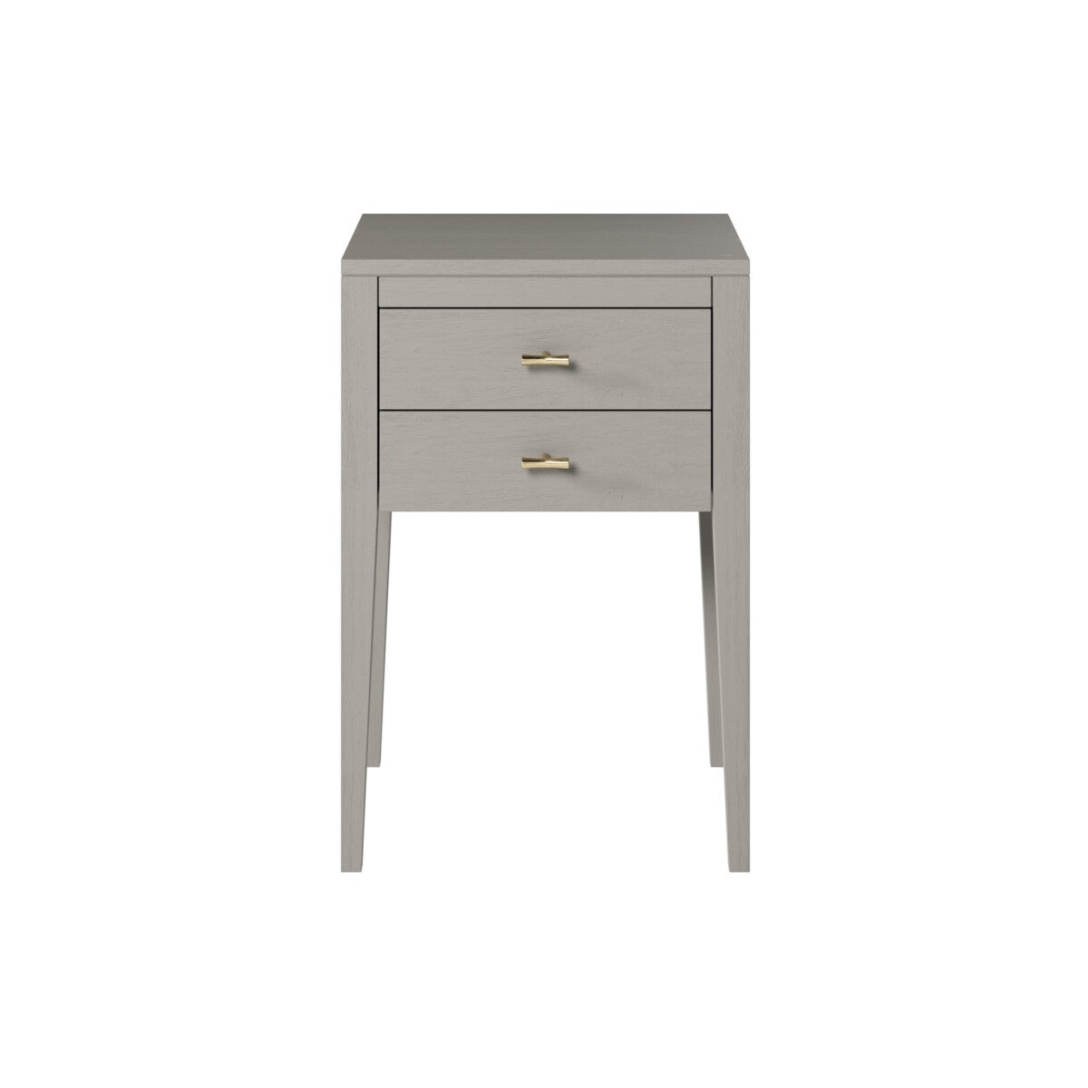 Pablo Bedside Grey Two Drawers