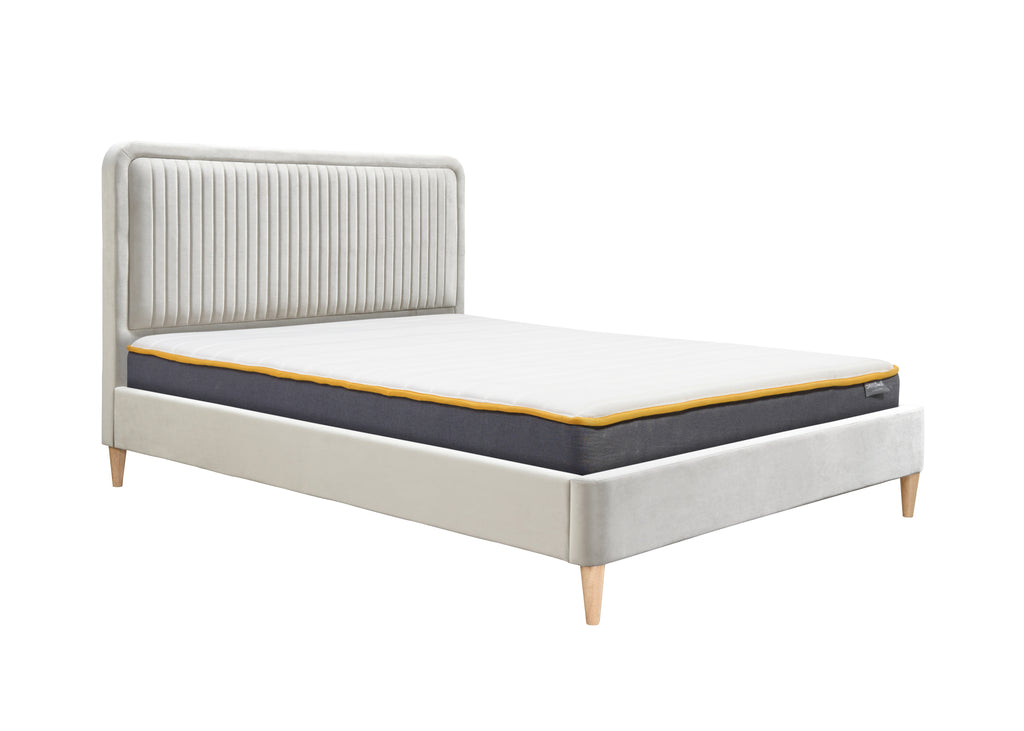 King Bed Warm Stone