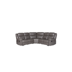 Myra Recliner Sofa Grey Large Corner