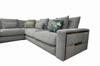 Jupiter Sofa Grey Large Corner