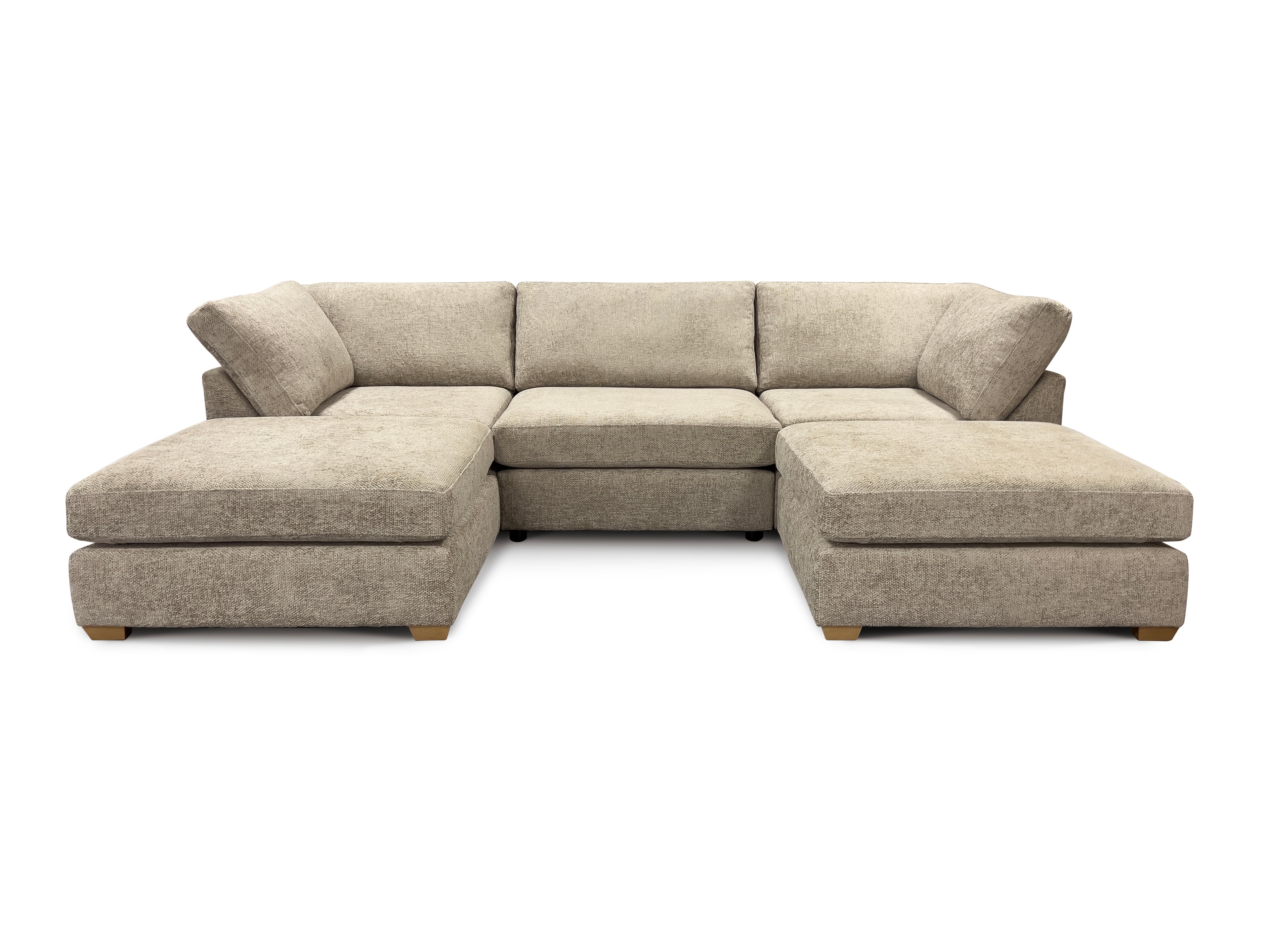 Model 49 - U shaped Sofa Enzo Stone