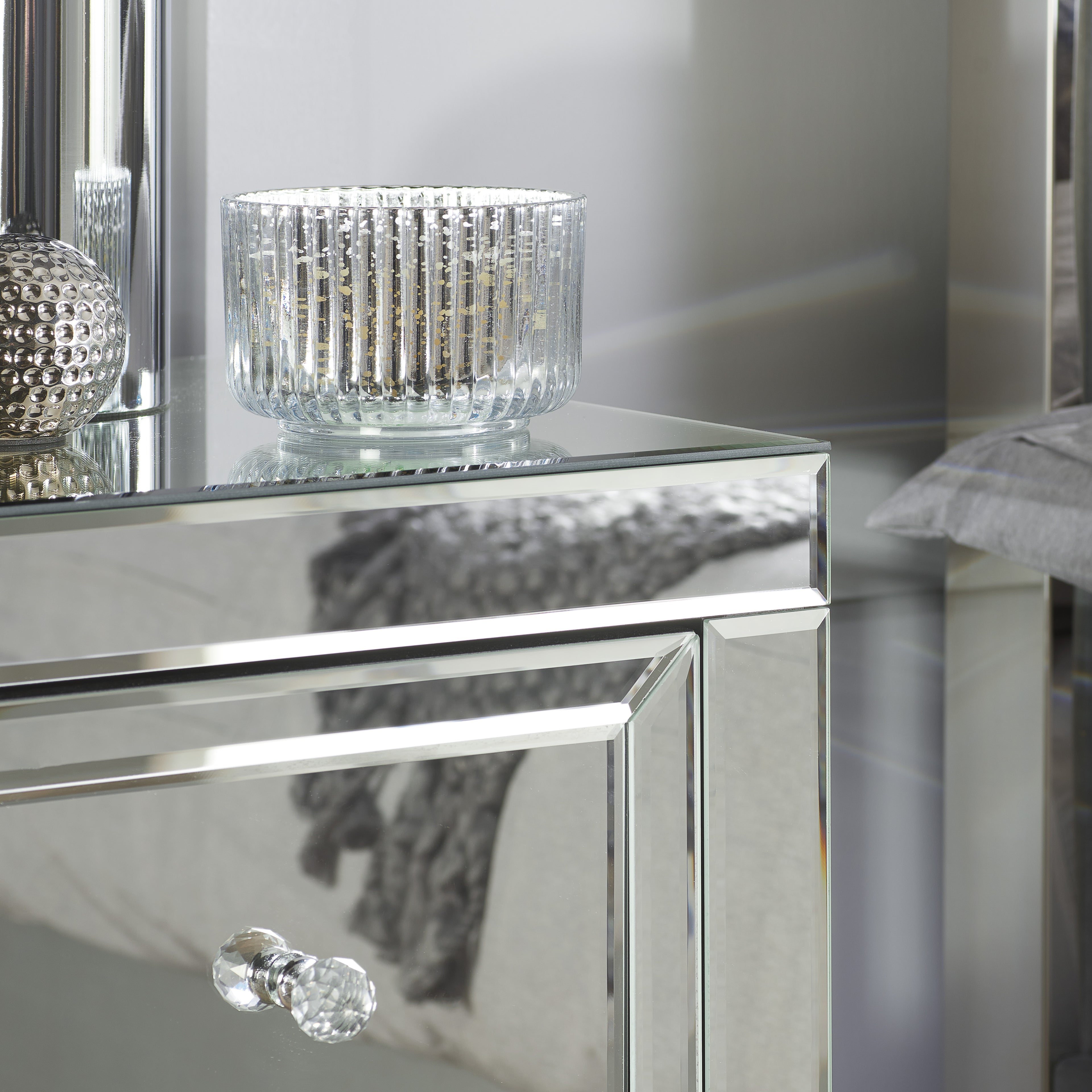 Valencia 3 Drawer Bedside