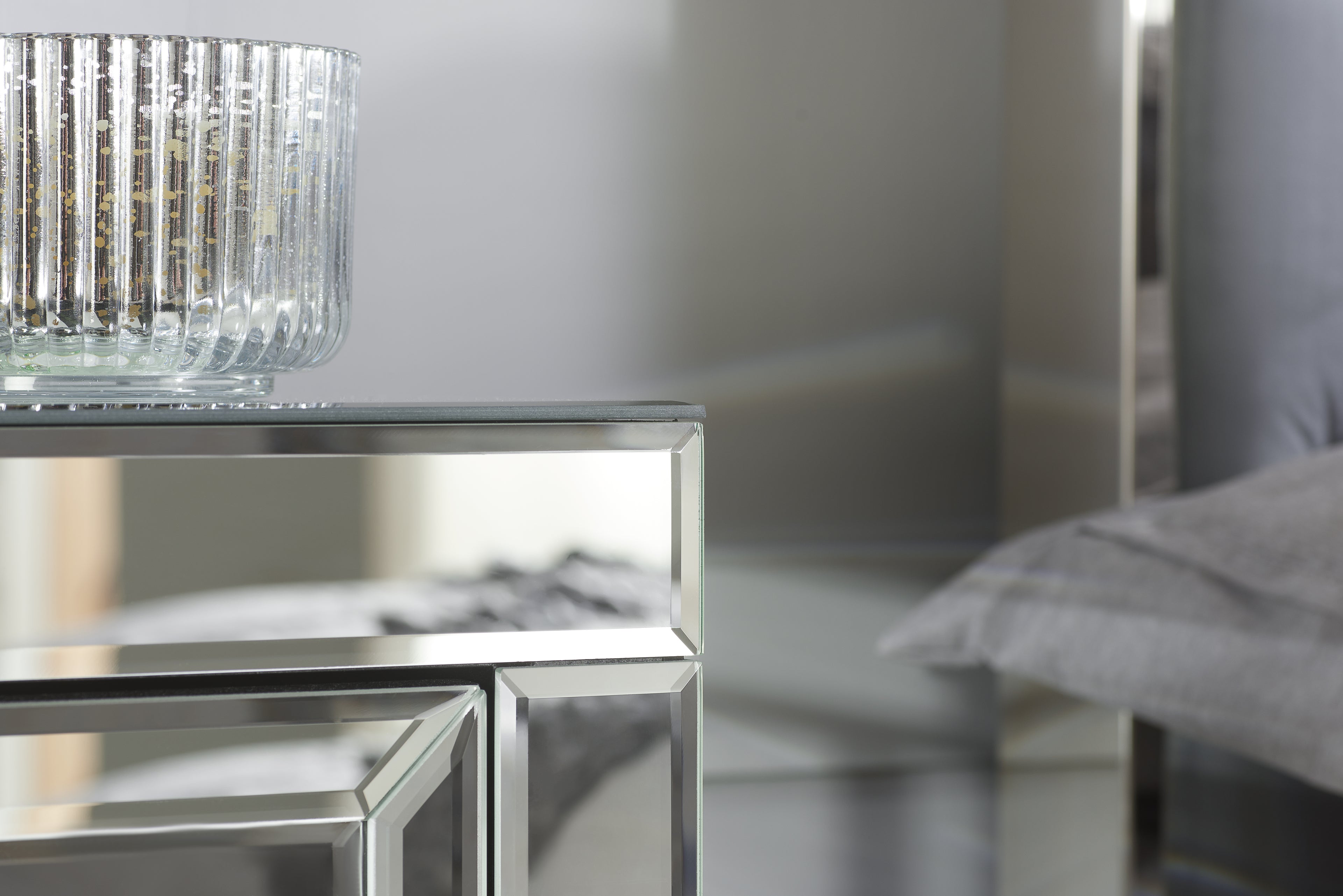 Valencia 3 Drawer Bedside