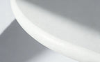 Valillian White Micro Cement Dining Table