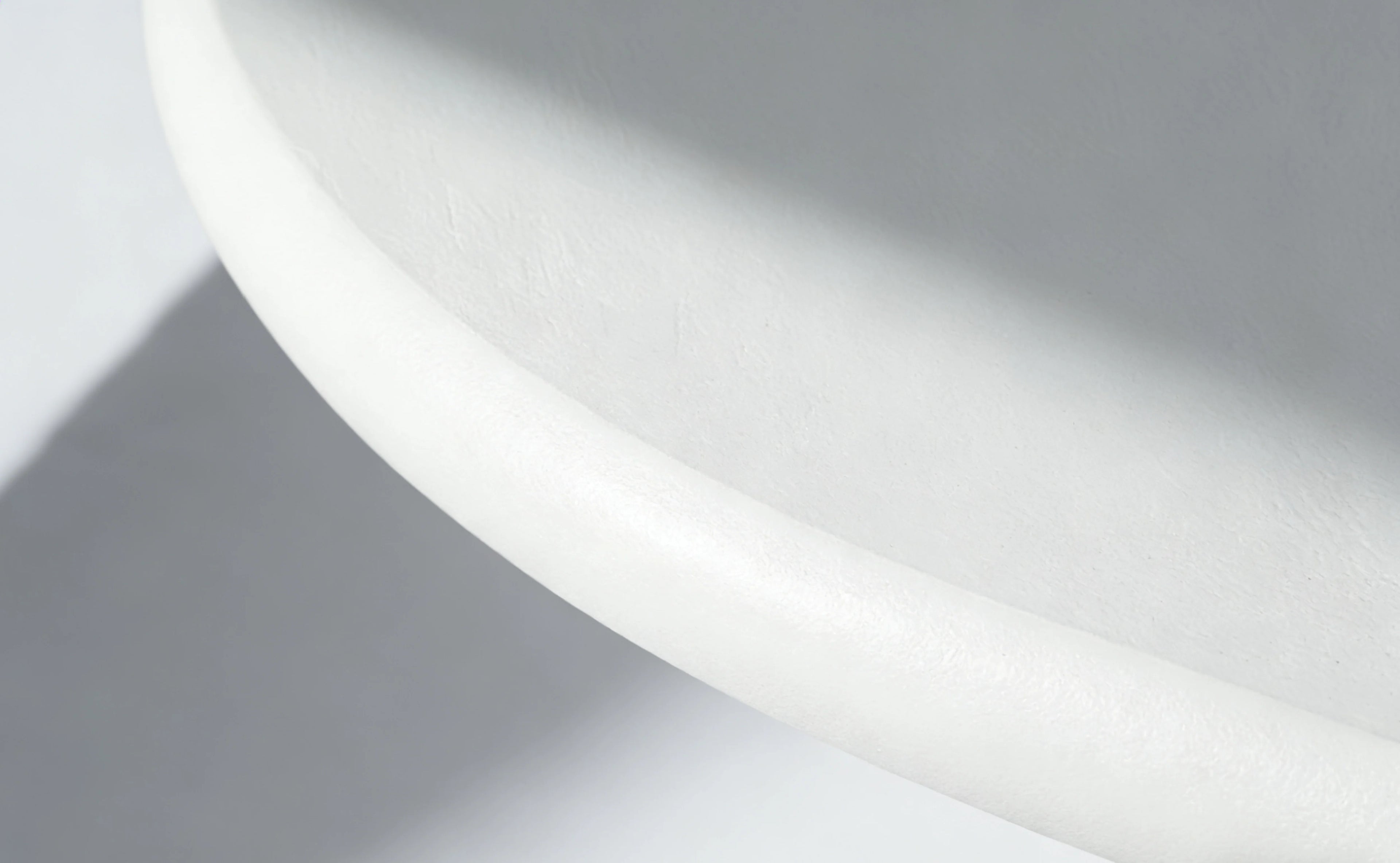 Valillian White Micro Cement Dining Table