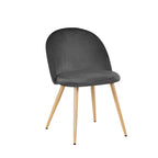 Venice Dining Chairs Grey (Set of 2)