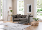 Model 25 - Medium Sofa Velvet Mushroom