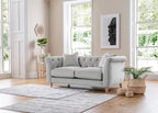 Model 25 - Medium Sofa Velvet Chalk