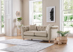 Model 25 - Medium Sofa Velvet Putty
