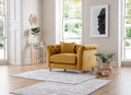Model 25 - Armchair Velvet Ochre
