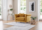 Model 25 - Armchair Velvet Ochre